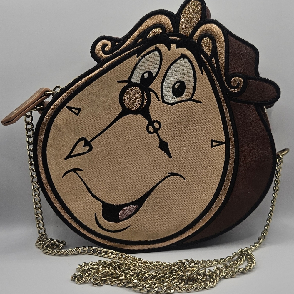 Danielle Nicole Brown and Gold Character Crossbody Bag